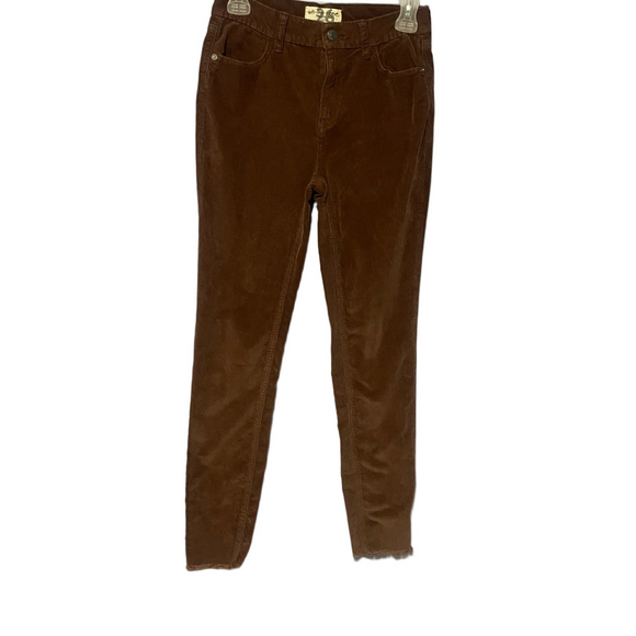 We The Free Denim - Free People We The Free Chocolate Brown Skinny Corduroy Jeans  26 High Rise